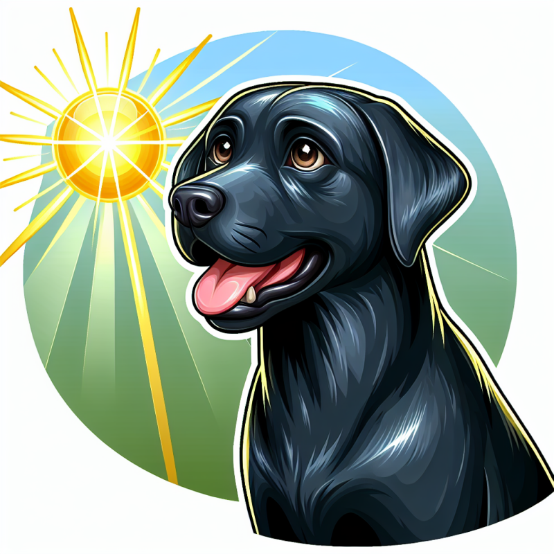 Black Labrador Dog | Diamond Painting