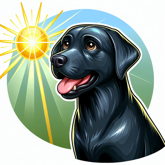 Black Labrador Dog | Diamond Painting