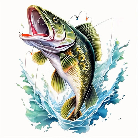 Bass Fish | Diamond Painting
