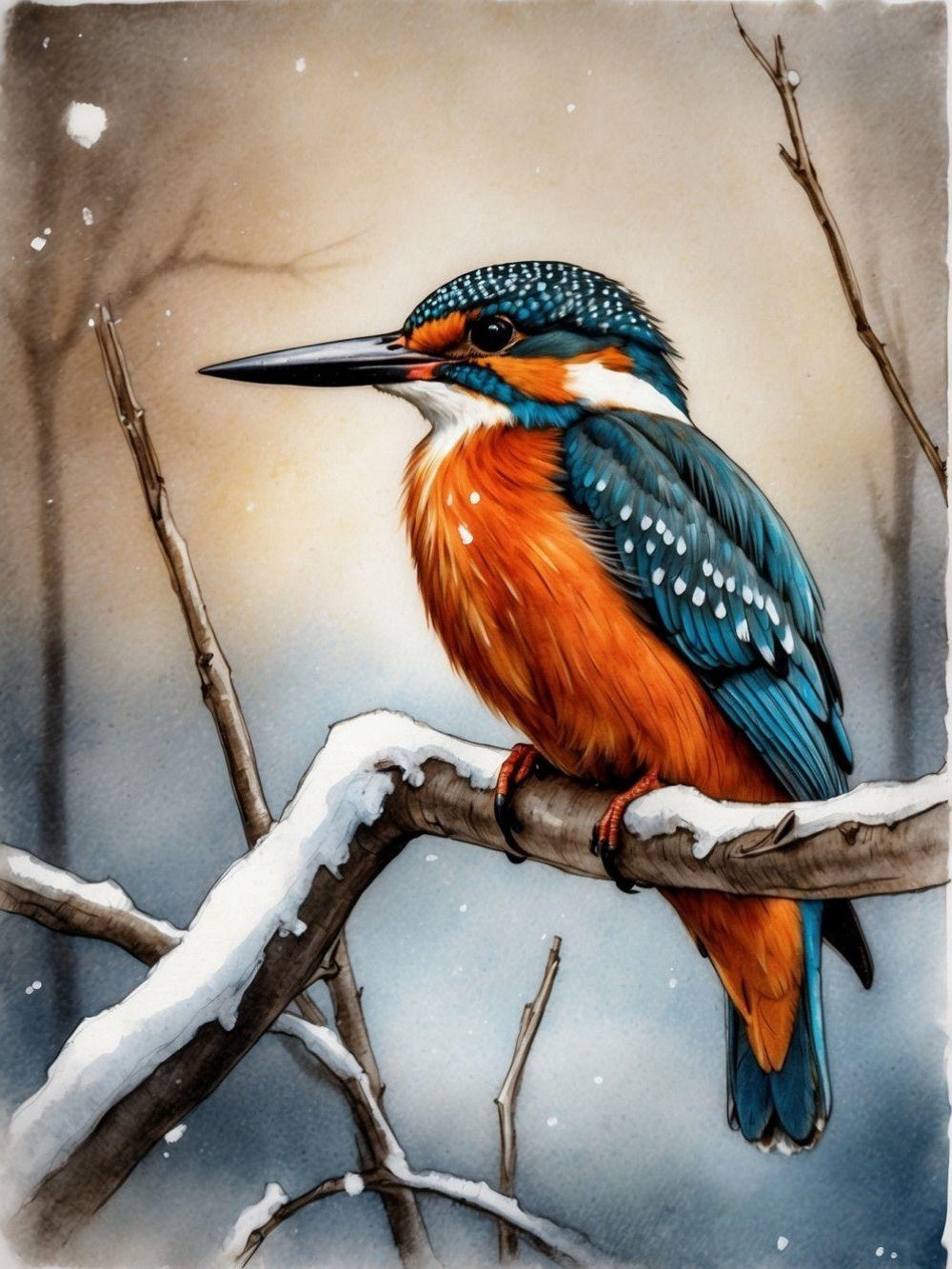 Kingfisher | Diamond Painting