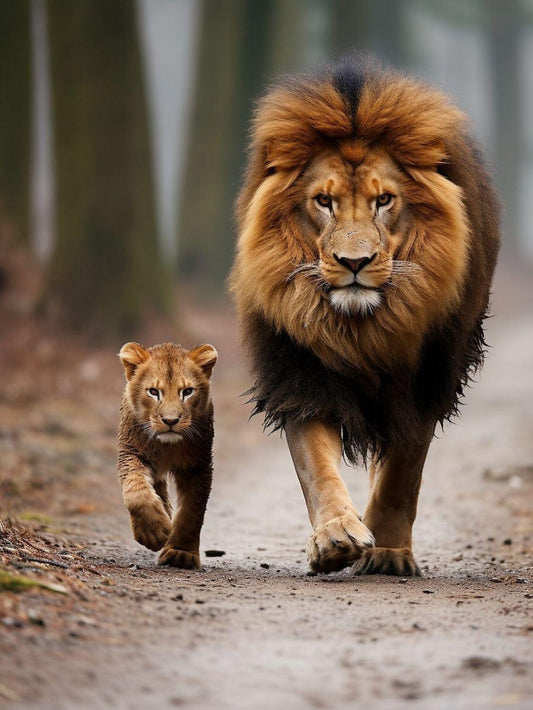 Lion | Diamond Painting