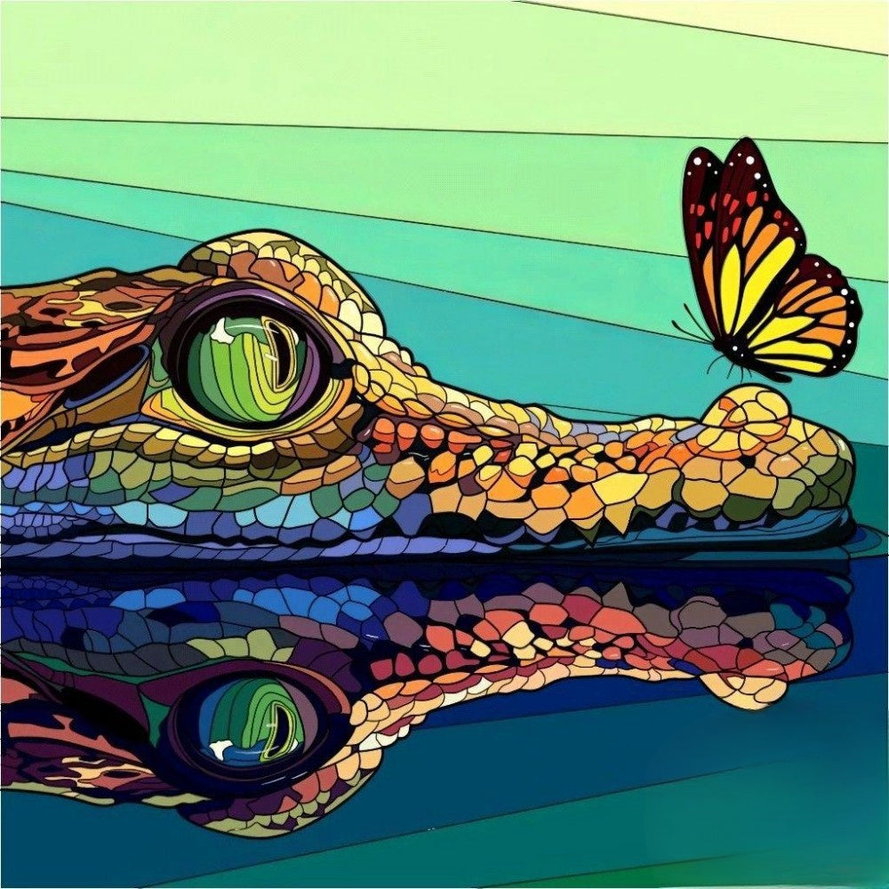 Alligator | Diamond Painting
