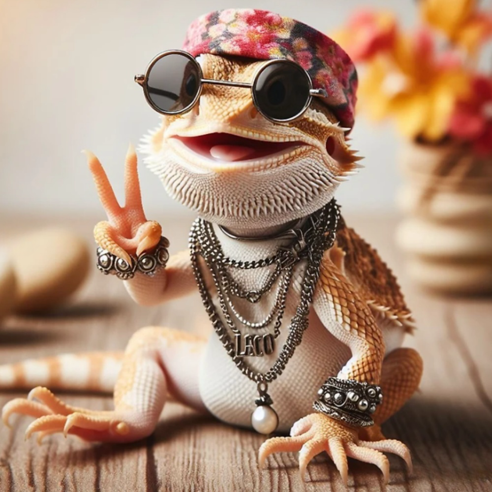 Bearded Dragon | Diamond Painting