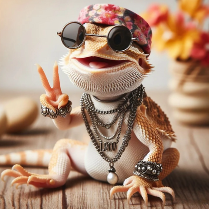 Bearded Dragon | Diamond Painting