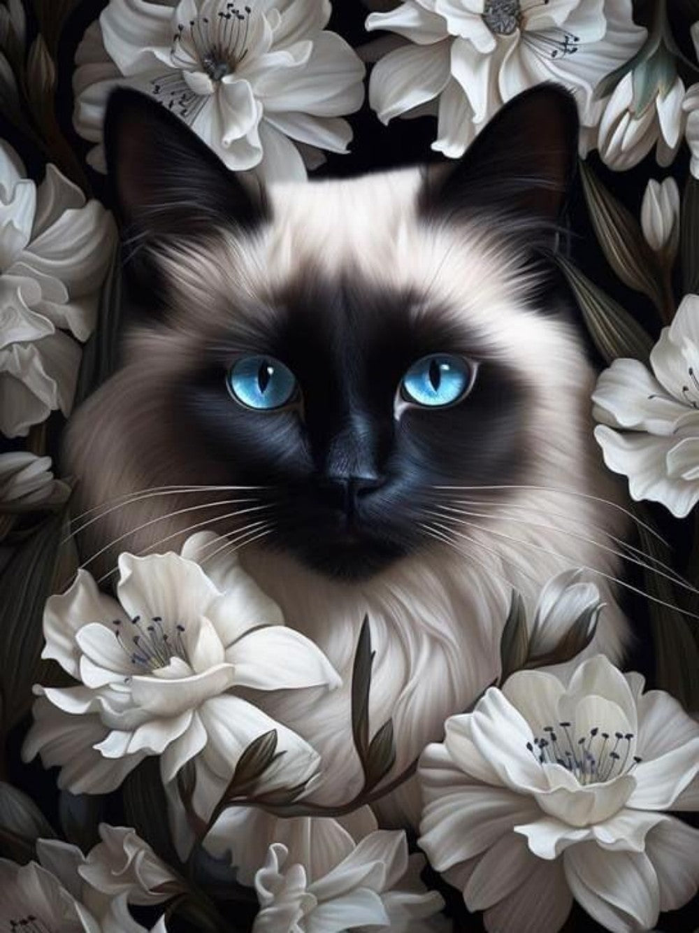 Siamese Cat | Diamond Painting