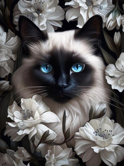 Siamese Cat | Diamond Painting