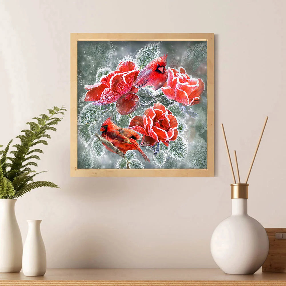 Red Cardinal Bird | Diamond Painting