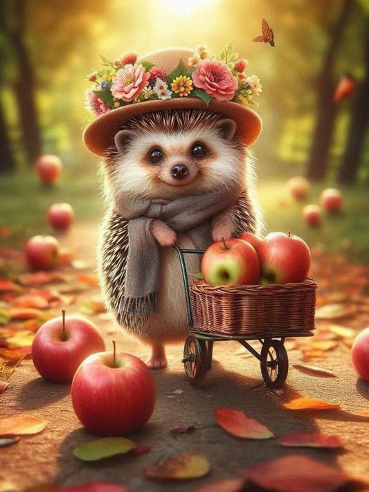 Hedgehog | Diamond Painting