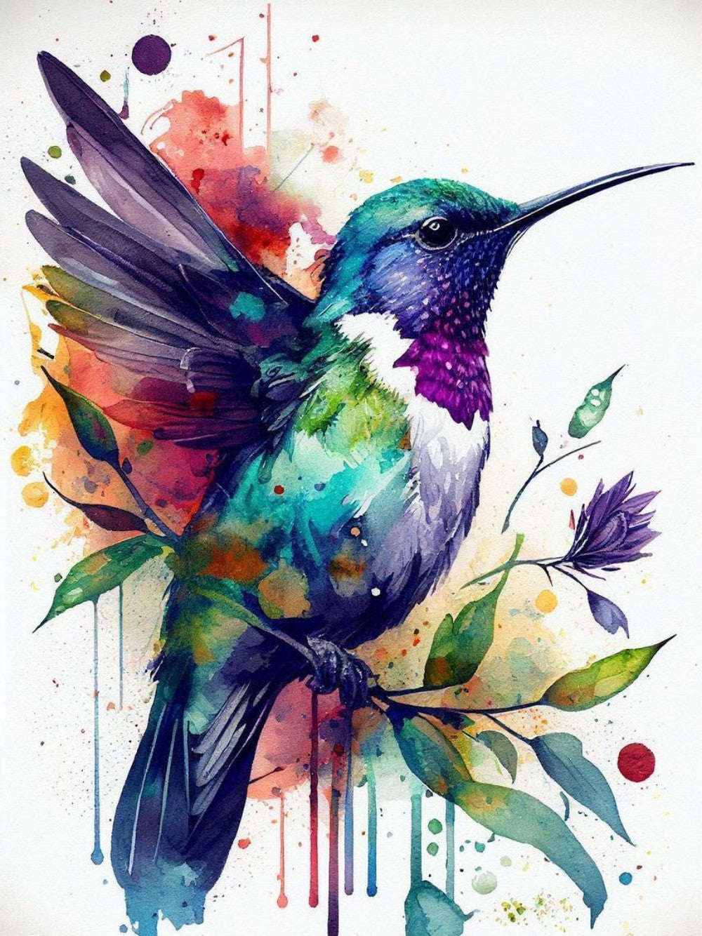 Hummingbird | Diamond Painting