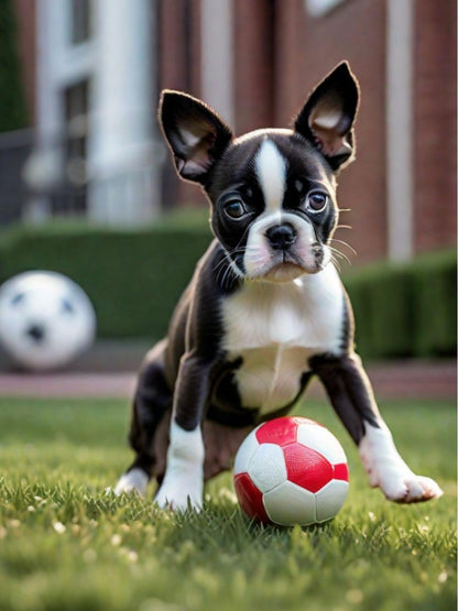 Boston Terrier Dog | Diamond Painting