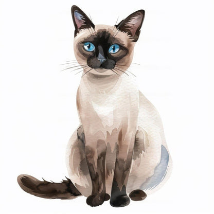 Siamese Cat | Diamond Painting
