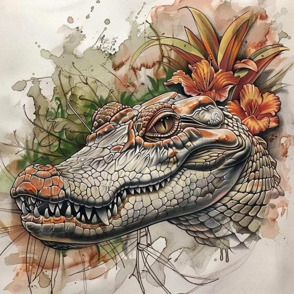 Alligator | Diamond Painting