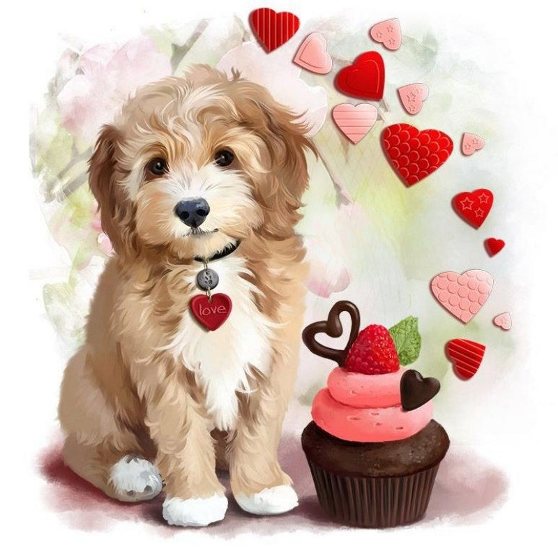 Dog Cockapoo | Diamond Painting