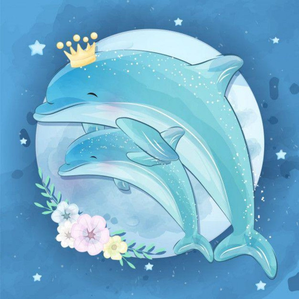 Dolphin | Diamond Painting