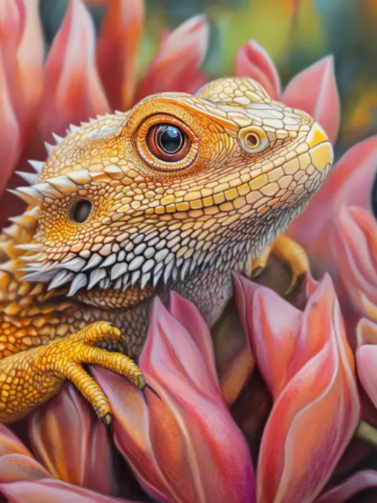 Bearded Dragon | Diamond Painting