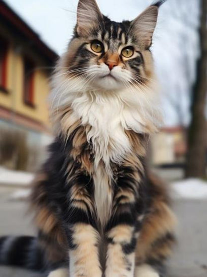 Maine Coon | Diamond Painting