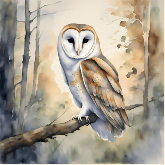 Barn Owl | Diamond Painting