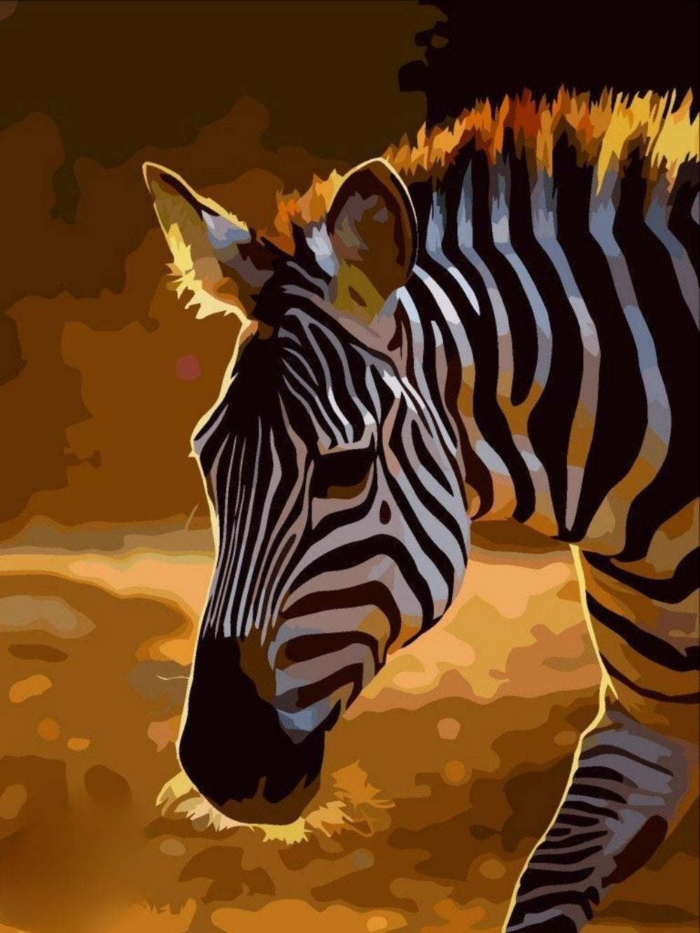 Zebra | Diamond Painting