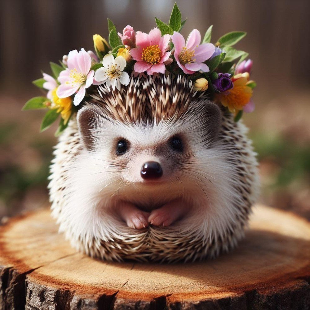 Hedgehog | Diamond Painting