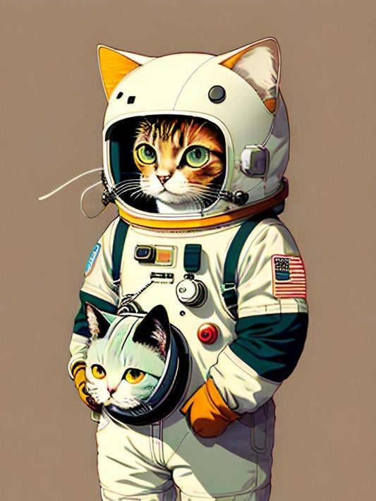 Cats in Space | Diamond Painting