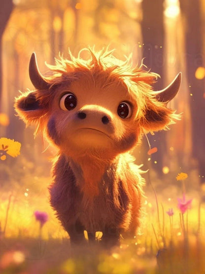 Highland Cow | Diamond Painting