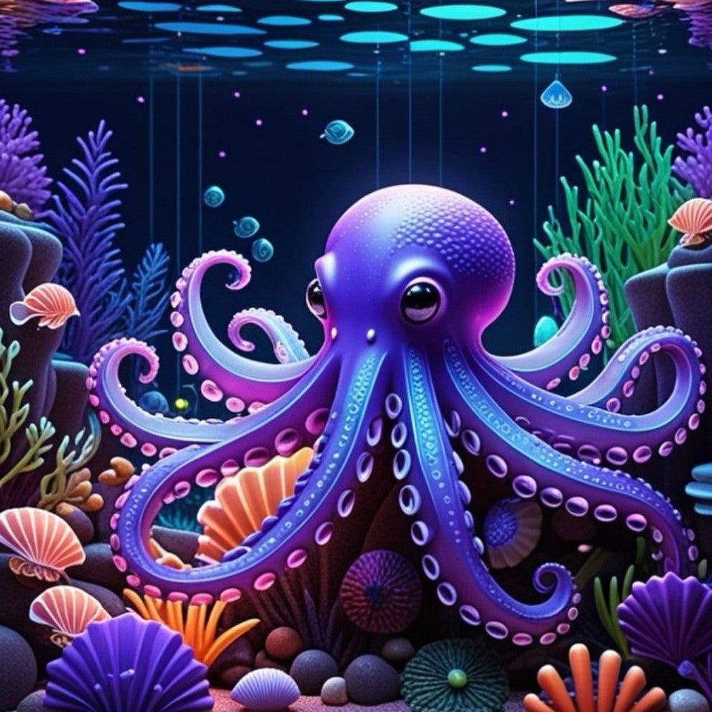 Octopus | Diamond Painting