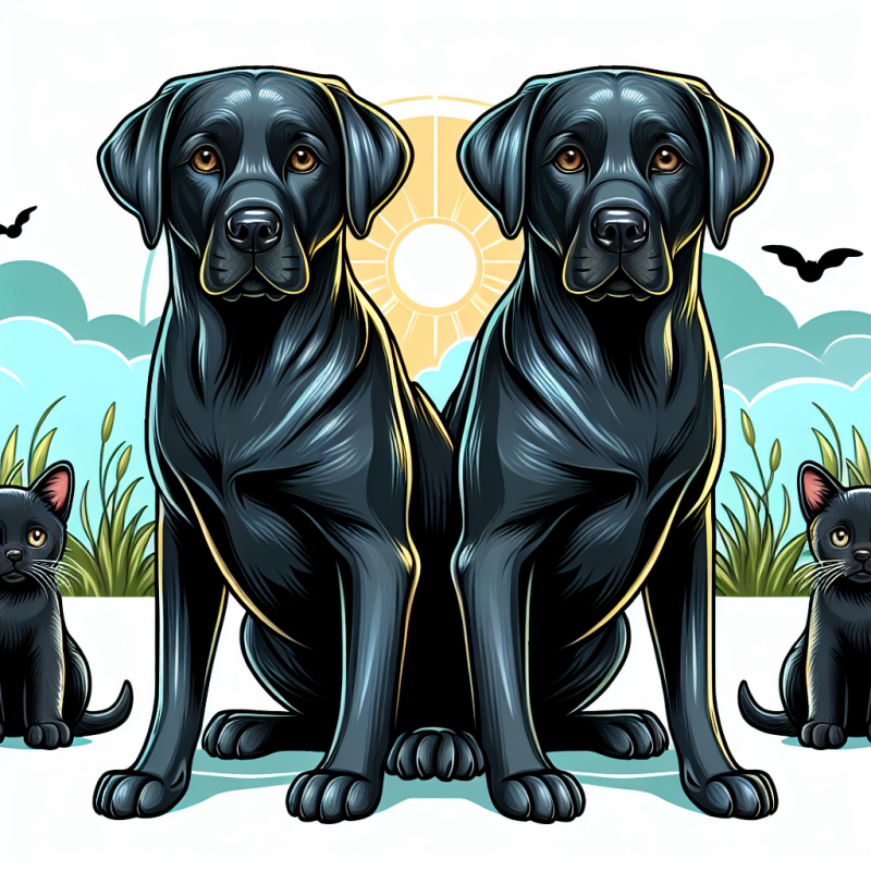 Black Labrador Dog | Diamond Painting