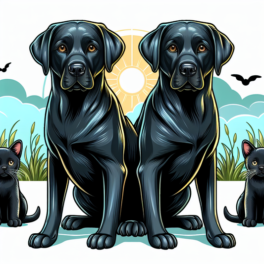 Black Labrador Dog | Diamond Painting
