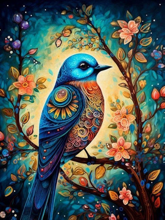 Birds and Flowers | Diamond Painting