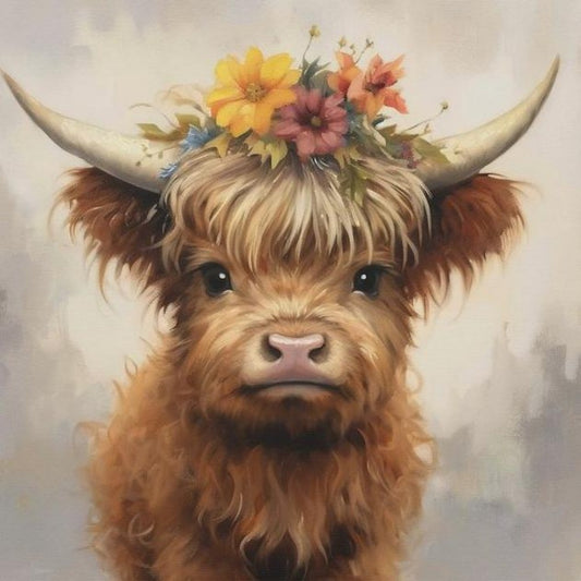 Highland Cow | Diamond Painting