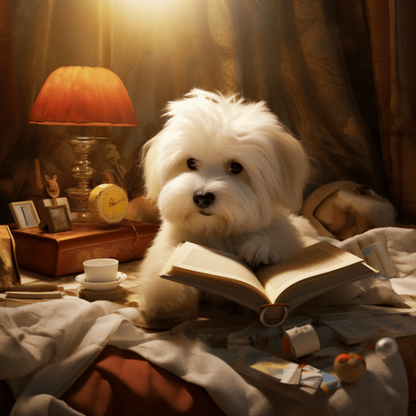 Dog Bichon Frise | Diamond Painting