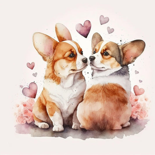 Corgi Dog | Diamond Painting