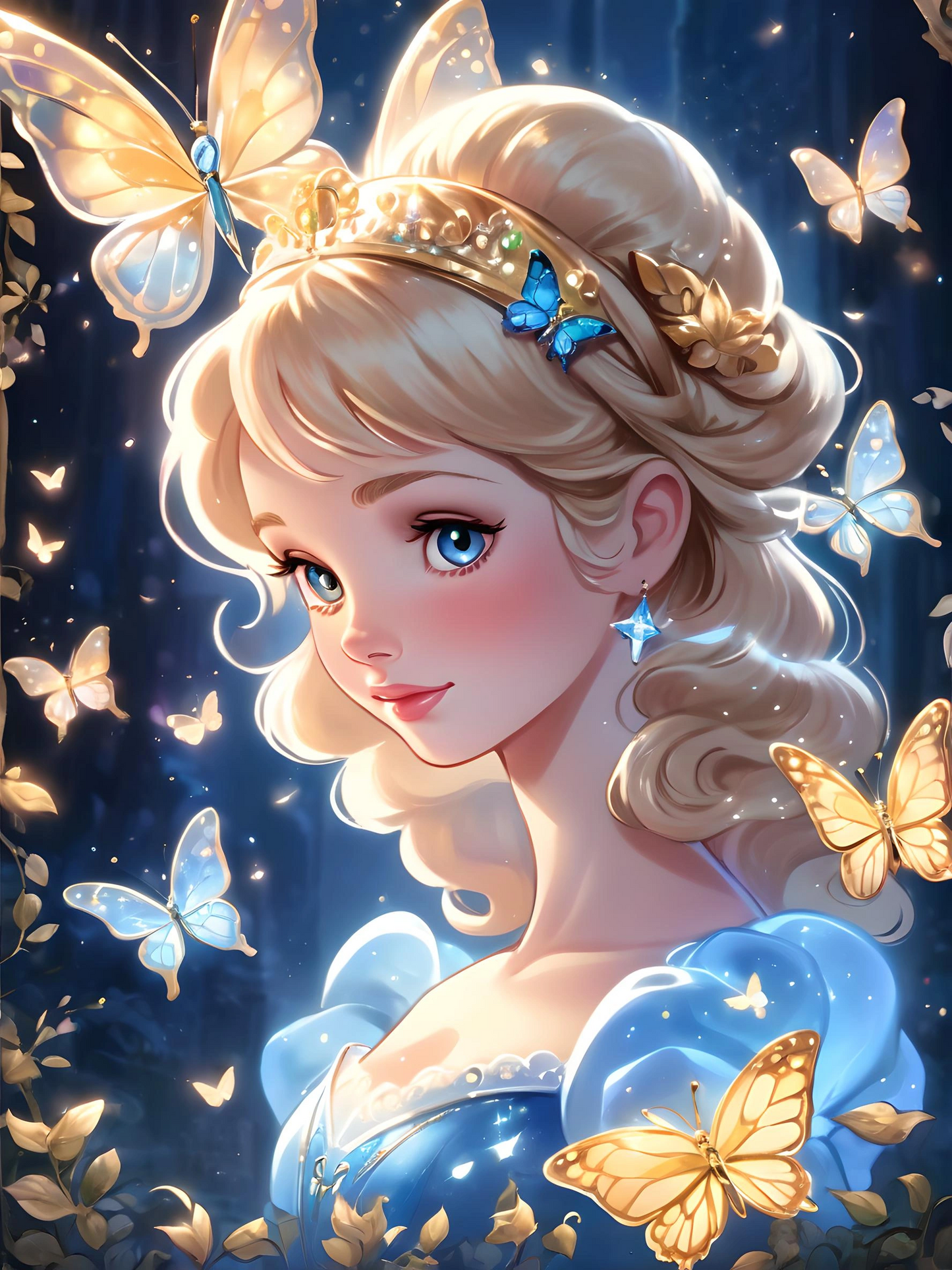 Beautiful Princess | Diamond Painting