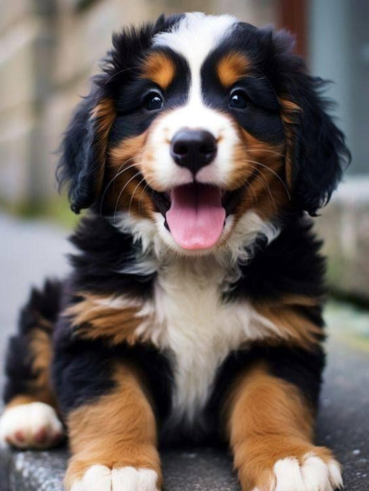 Bernese Mountain Dog | Diamond Painting