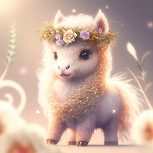 Sheep Goat Alpaca | Diamond Painting