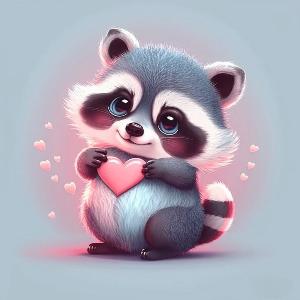 Raccoon | Diamond Painting