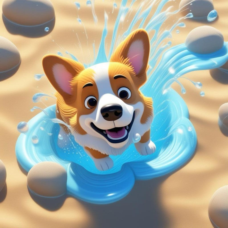 Corgi Dog | Diamond Painting