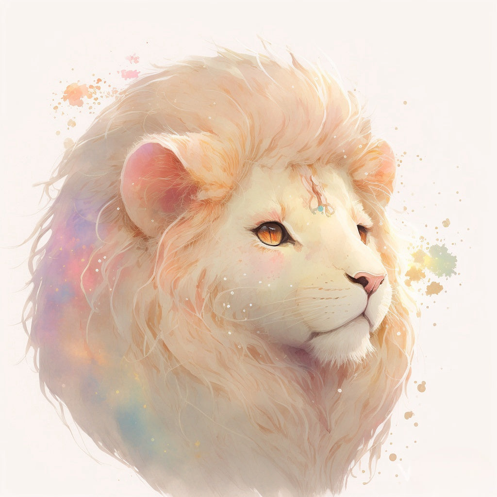 White Lion | Diamond Painting