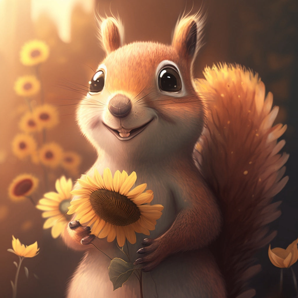 Squirrel | Diamond Painting