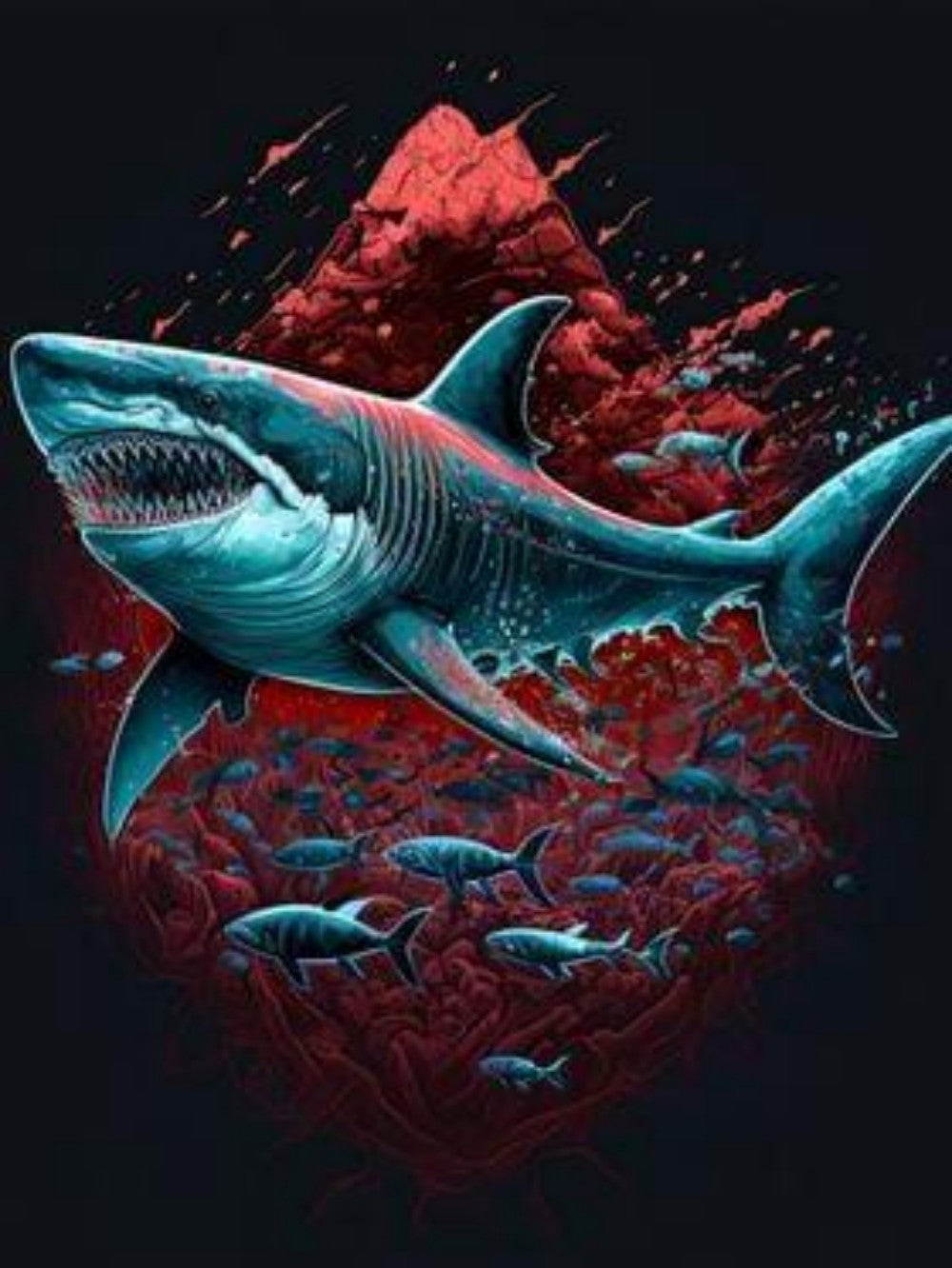 Shark | Diamond Painting