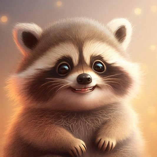 Raccoon | Diamond Painting