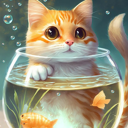 Sneaky Cat | Diamond Painting