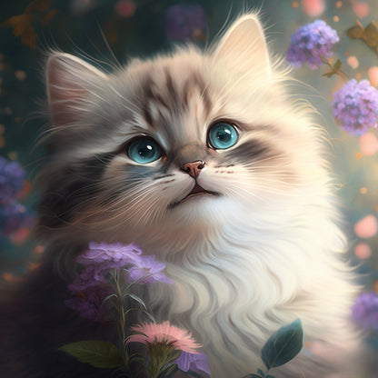 Cat Maine Coon | Diamond Painting