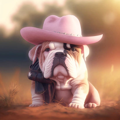 English Bulldog Dog | Diamond Painting