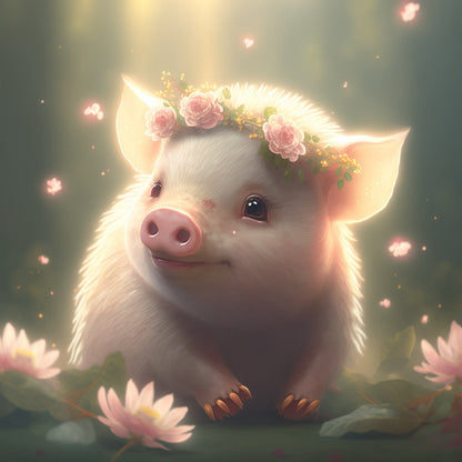 Pig | Diamond Painting