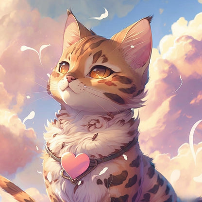 Cat Maine Coon | Diamond Painting