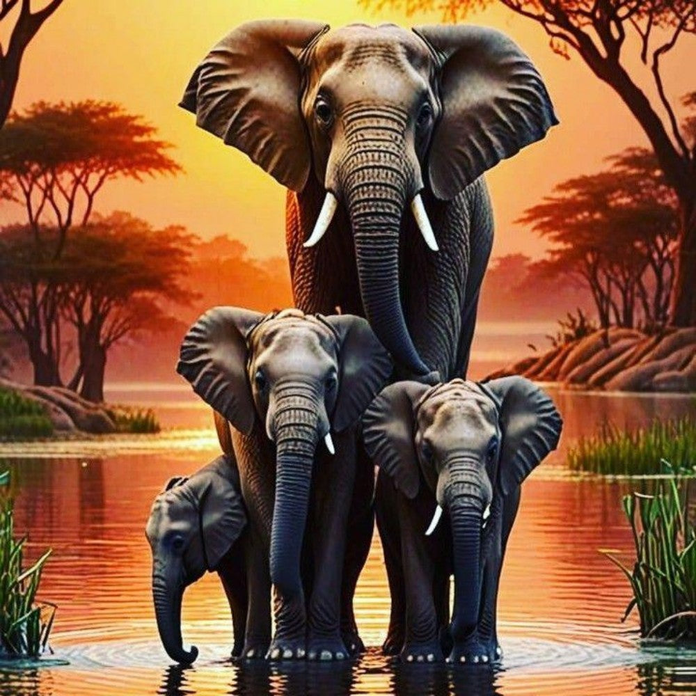 Elephant | Diamond Painting