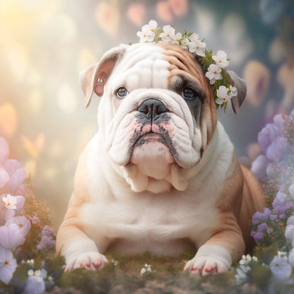 English Bulldog Dog | Diamond Painting