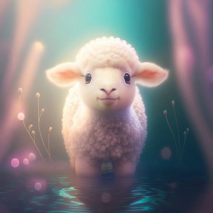 Sheep | Diamond Painting