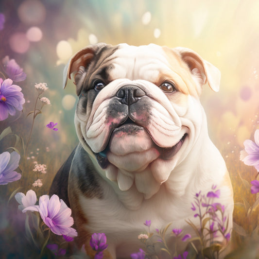 English Bulldog Dog | Diamond Painting